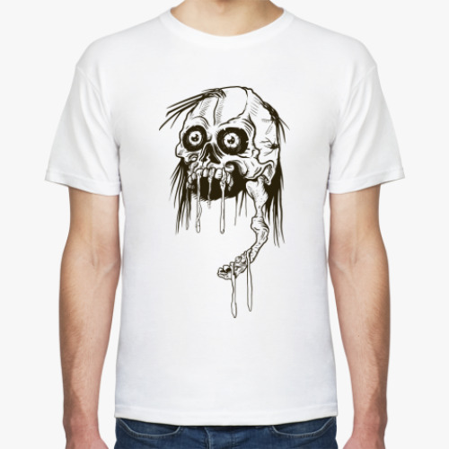 Футболка с принтом Skull /  Skull scream