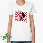 Женская футболка органик