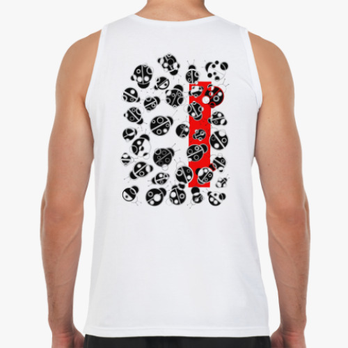 Майка с принтом Коровушки