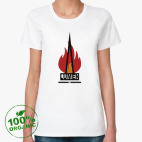 Женская футболка органик