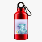 Металлическая бутылка 400 мл UV-DTF