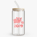 Банка с бамбуковой крышкой