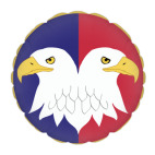 Подушка &quot;круг&quot;, 35x35 см америка