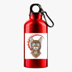 Металлическая бутылка 400 мл UV-DTF