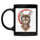 Кружка цветная UV-DTF