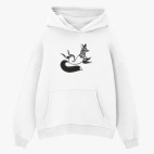 Толстовка худи оверсайз