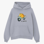 Толстовка худи оверсайз