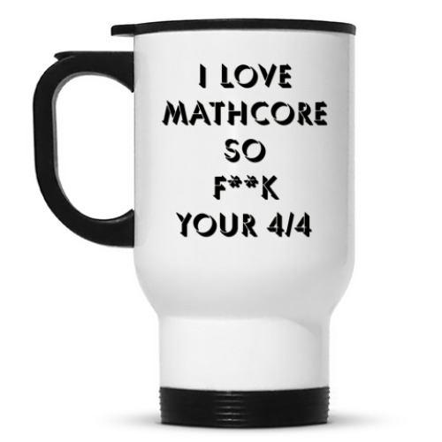 Кружка-термос с принтом Для маткорщиков