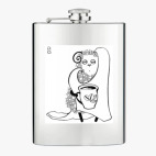 Фляжка стальная