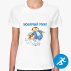 Женская спортивная футболка