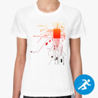 Женская спортивная футболка