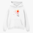 Толстовка худи оверсайз