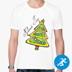 Мужская спортивная футболка