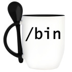 Кружка с ложкой