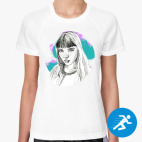 Женская спортивная футболка