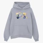 Толстовка худи оверсайз