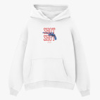 Толстовка худи оверсайз