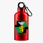 Металлическая бутылка 400 мл UV-DTF