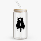 Банка с бамбуковой крышкой