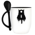 Кружка с ложкой