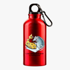 Металлическая бутылка 400 мл UV-DTF