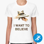 Женская спортивная футболка