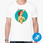 Мужская спортивная футболка