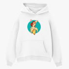 Толстовка худи оверсайз