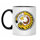 Кружка двухцветная