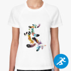 Женская спортивная футболка