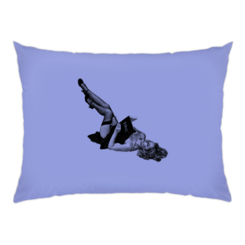 Подушка с принтом Девушка