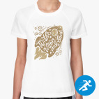 Женская спортивная футболка