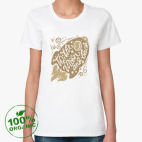Женская футболка органик