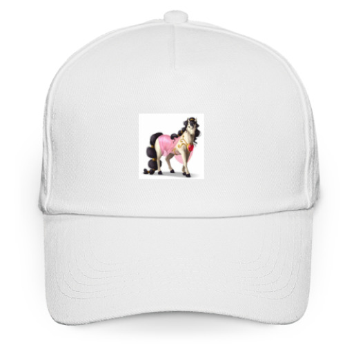 Кепка бейсболка с принтом Лошадь востока