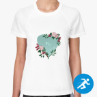 Женская спортивная футболка