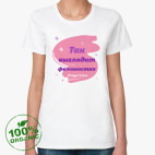 Женская футболка органик