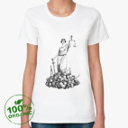 Женская футболка органик