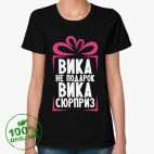 Женская футболка органик