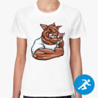 Женская спортивная футболка