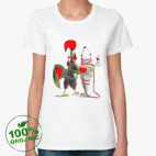 Женская футболка органик