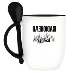 Кружка с ложкой