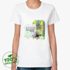 Женская футболка органик