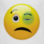 Смайл с подбитым глазом