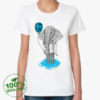 Женская футболка органик