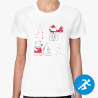 Женская спортивная футболка