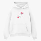 Толстовка худи оверсайз