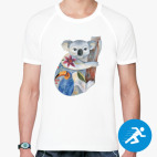 Мужская спортивная футболка