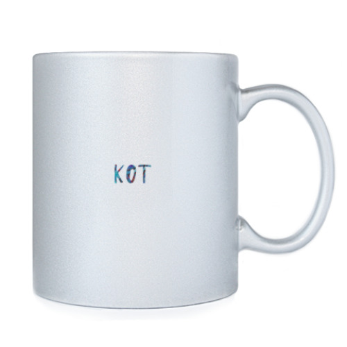 Кружка с принтом кот