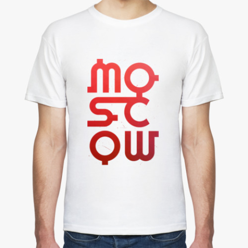Футболка с принтом Москва (Moscow)