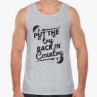 Мужская майка